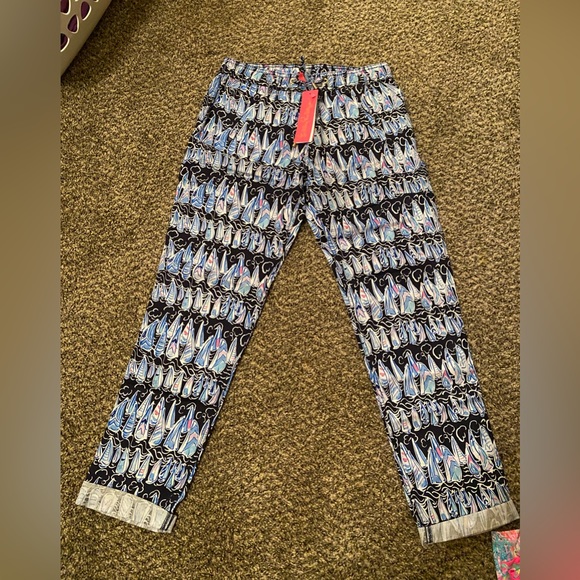 Lilly Pulitzer Pants - Lilly Pulitzer linen pants